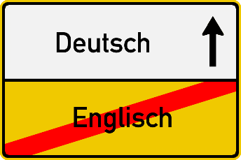 Deutsch, nicht Englisch sprechen!